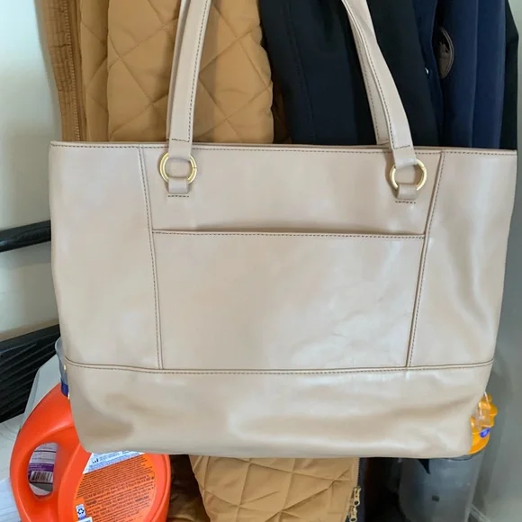 Hammitt Anderson Tan Leather Tote Bag